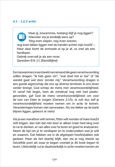 Voorbeeldtraining pagina 1